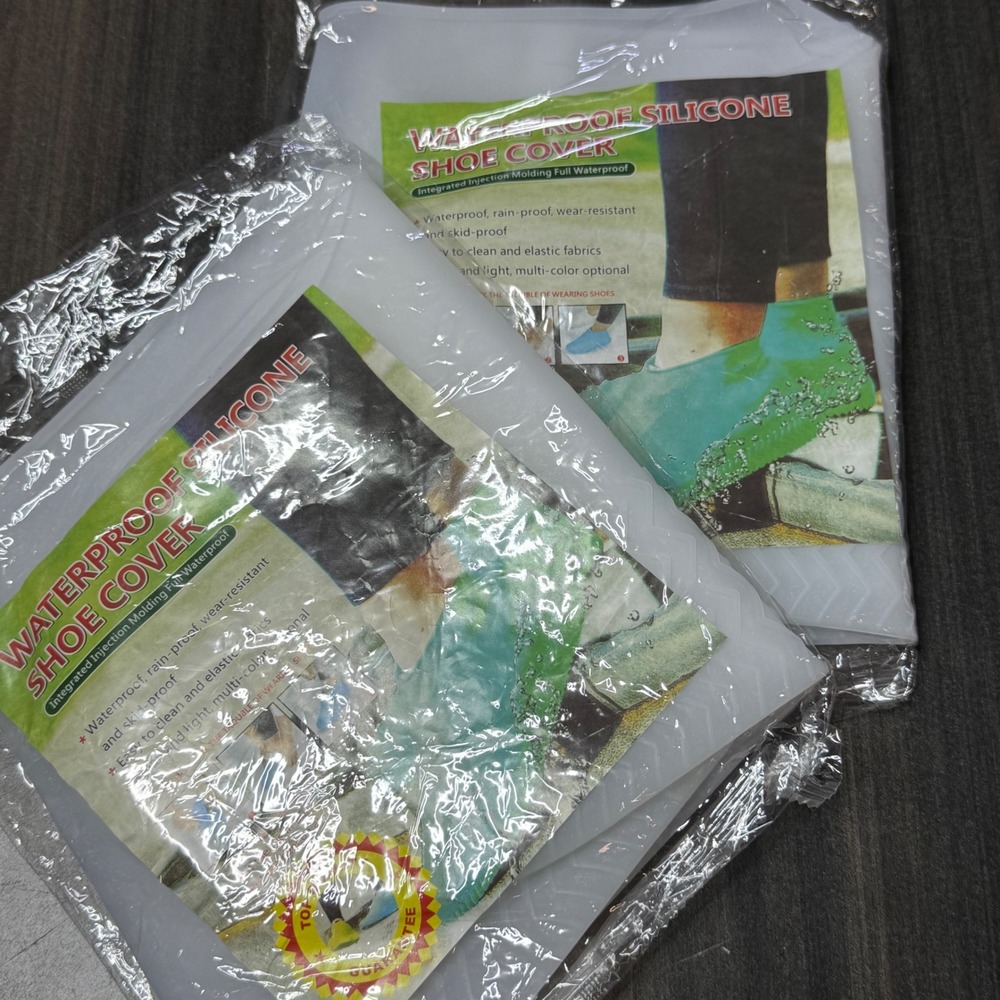 Waterproof Silicone Shoe Covers‎ Reusable Rain Snow Weather Protection Covers